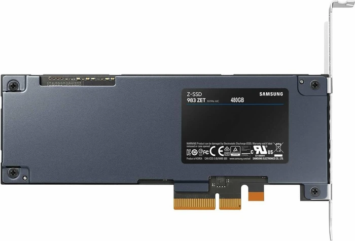 Samsung SSD 983 ZET 480GB, Add-In Card / PCIe 3.0 x4