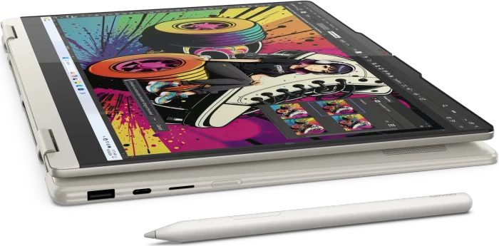 Lenovo Yoga 7 2-in1 14AKP10, Seashell, Ryzen AI 7 350, 16GB RAM, 1TB SSD, DE