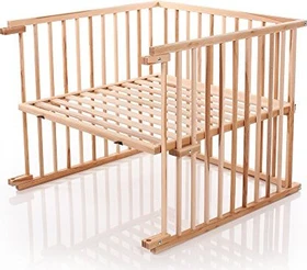 Babybay Kinderbett-Umbausatz für Maxi & Boxspring Beistellbett Kernbuche geölt