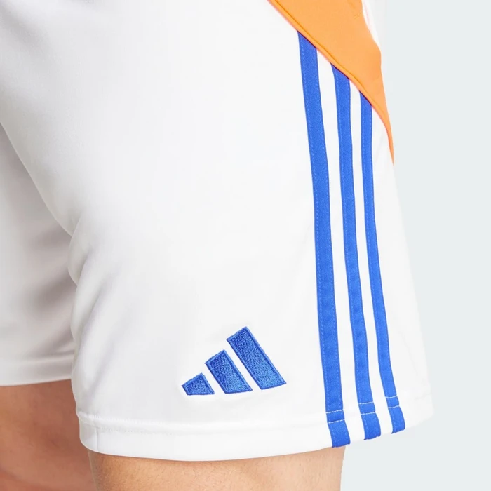 adidas Tiro 24 Trainingshose kurz white/lucid blue/app solar red (Herren)