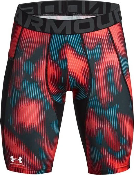 Under Armour HeatGear Print Hose kurz beta/white (Herren)