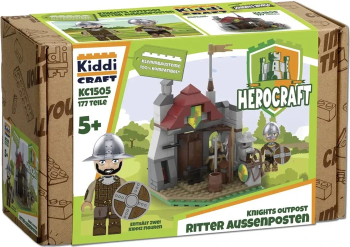 Kiddicraft Herocraft Ritter Außenposten