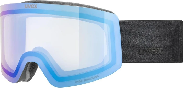 UVEX Provoqe V black matt/vario blue mirror