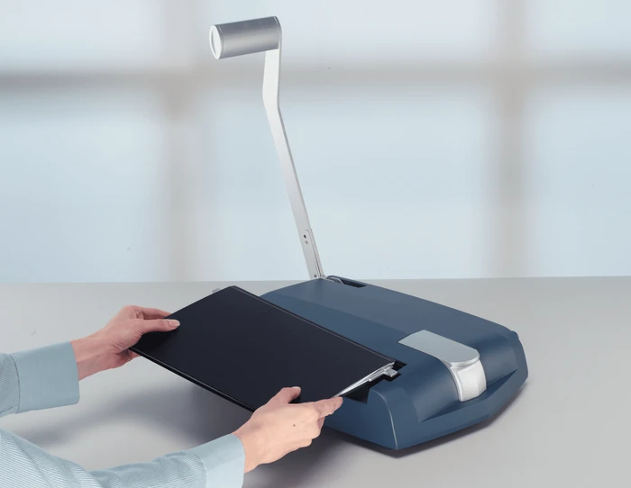 Leitz Ent-Binder für impressBIND 140, silber