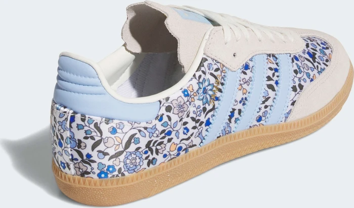 adidas Samba OG x Liberty London blue/off white/gum (Junior)