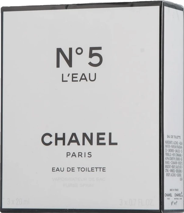 Chanel N°5 L'Eau 3x EdT 20ml Duftset