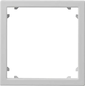 Gira Adapterrahmen mit quadratischem Ausschnitt 45x45mm, grau matt