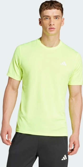 adidas Train Essentials Funktionsshirt kurzarm lucid lemon/white (Herren)