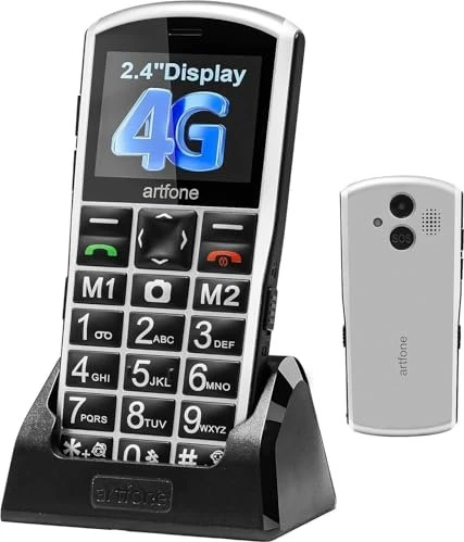 Artfone A400 4G schwarz/silber
