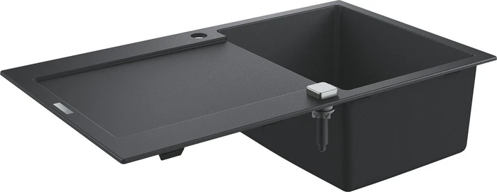 Grohe K500 50-C 86/50 1.0 rev Einbau Becken reversibel granit schwarz