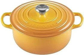 Le Creuset Signature Gusseisen Bräter rund 21.5cm 2.4l nectar