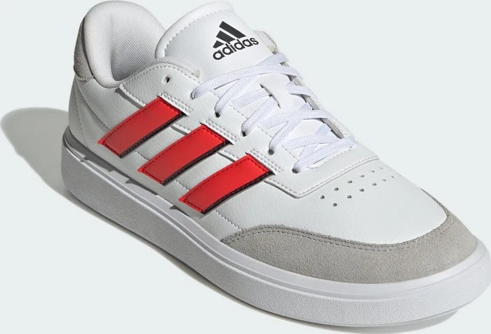 adidas Courtblock cloud white/bright red/carbon (Herren)