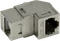 LogiLink Keystone Modul RJ-45 Buchse via RJ-45 Buchse Cat6a, 90° gewinkelt Vorschaubild