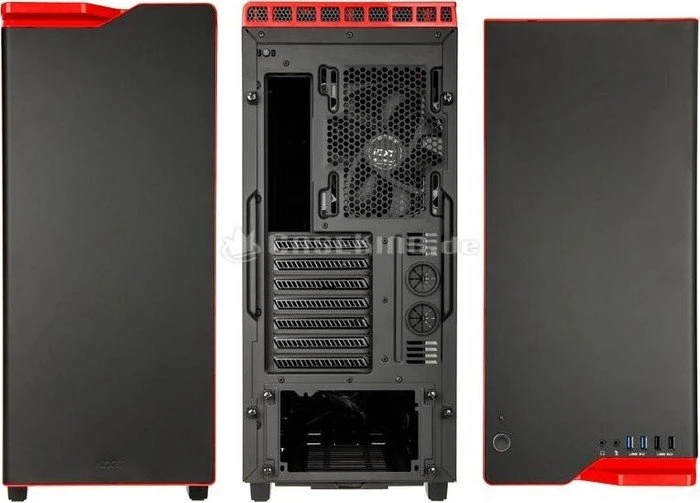 NZXT H440 V2 rot, Acrylfenster, schallgedämmt