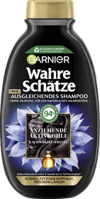 Garnier Wahre Schätze Aktivkohle & Schwarzkümmelöl Shampoo, 250ml