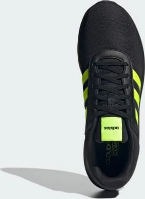 adidas Lite Racer 4.0 core black/lucid lemon