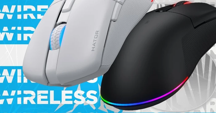 Hator Pulsar 3 Wireless Gaming Mouse schwarz, USB/Bluetooth