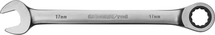 Gedore red R07100240 Maul-Ringratschenschlüssel, 24x325mm