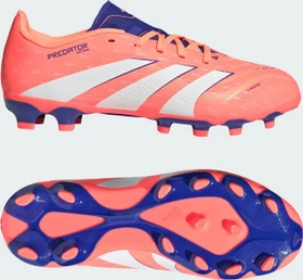 adidas Predator League MG signal coral/cloud white/beam orange (Junior)
