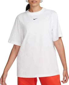 Nike Sportswear Essential T-Shirt kurzarm weiß/schwarz (Damen)
