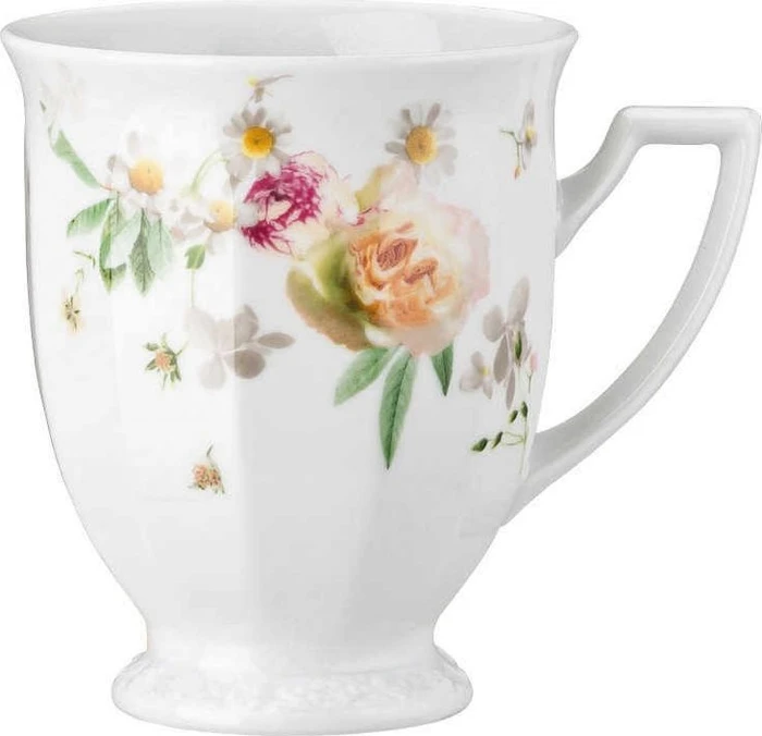 Rosenthal Maria Pink Rose Becher mit Henkel 300ml (10430-407165-15505)