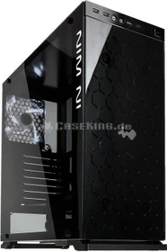 In Win 805 schwarz, Glasfenster