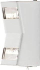 Konstsmide Potenza GU10 9cm Wandleuchte 2-flammig weiß