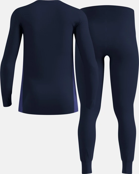 Odlo Active Warm Base Layer Set dark sapphire/skipper blue (Herren)