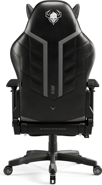 Diablo Chairs X-Ray 2.0 Normal Gamingstuhl, schwarz/grau