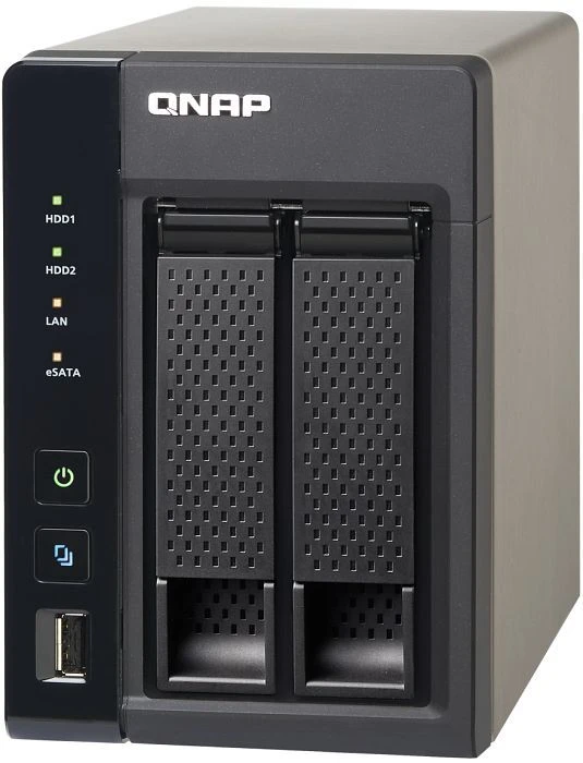 QNAP Turbo Station TS-269L 3TB, 1GB RAM, 2x RJ-45 1000Base-T, 2x USB-A 3.0