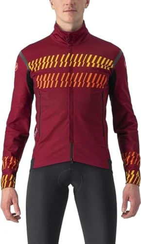 Castelli Unlimited Perfetto RoS 2 Fahrradjacke bordeaux/goldenrod/orange rust (Herren)