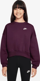 Nike Sportswear Club Fleece Sweatshirt bordeaux/white (Junior)