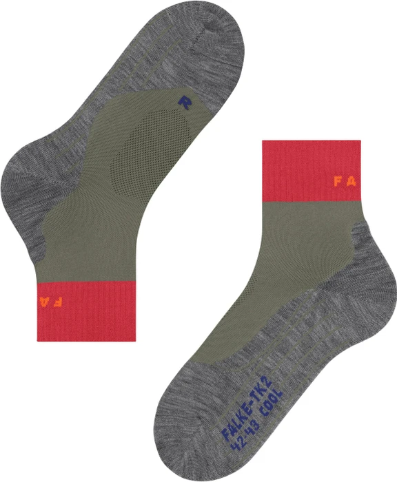 Falke TK2 Explore Cool Short Wandersocken herb (Damen)