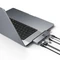 Targus HyperDrive DUO PRO 7-in-2 USB-C Hub - Grey, 2x USB4 [Stecker] Vorschaubild