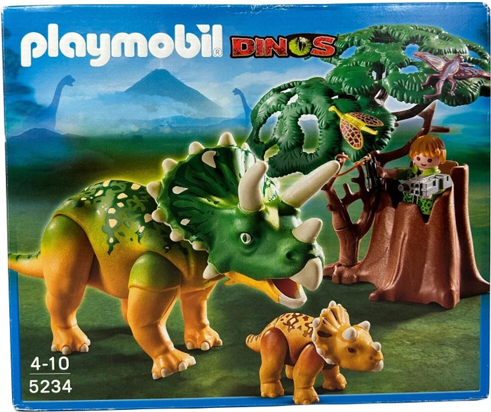 playmobil Dinos Triceratops mit Baby