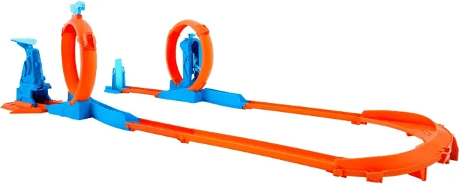 Mattel Hot Wheels Track Creator Triple Loop Pack