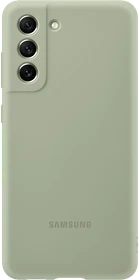 Samsung Silicone Cover für Galaxy S21 FE Olive