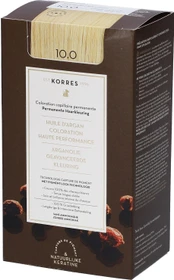 Korres Argan Oil Permanent Hair Colorant Haarfarbe 10.0 platinblond