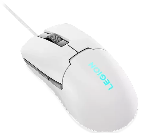 Lenovo Legion M300s RGB Gaming Mouse, Glacier White, USB
