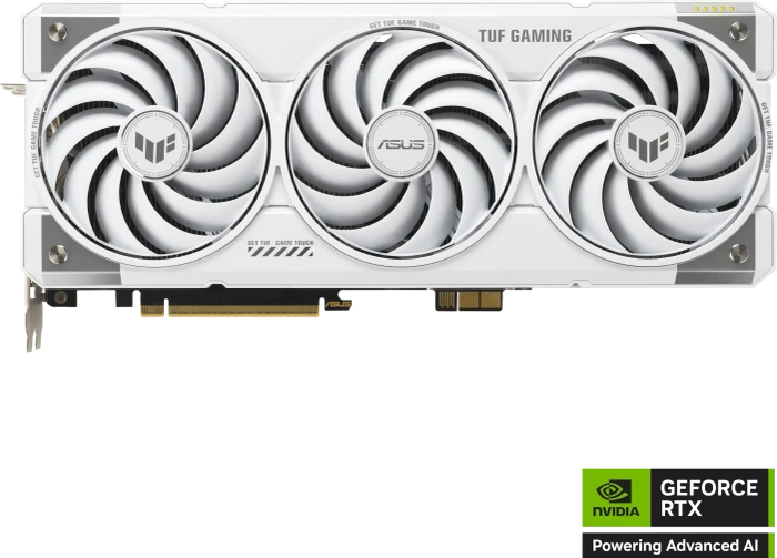 ASUS TUF Gaming GeForce RTX 5070 Ti BTF White OC Edition, TUF-RTX5070TI-O16G-BTF-WHITE, 16GB GDDR7, 2x HDMI, 3x DP