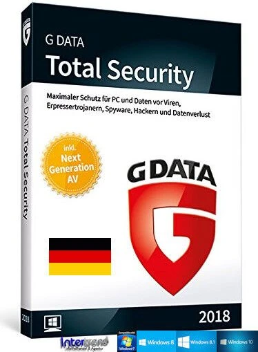 GData Software Total Security 2018, 3 User, 1 Jahr, ESD (deutsch) (PC)