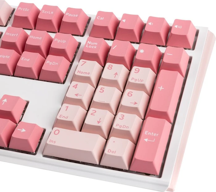 Ducky One 3, Gossamer Pink, MX SPEED Silver, USB, US
