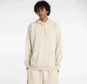 New Balance Sport Essentials French Terry Logo Hoodie timberwolf (Herren)