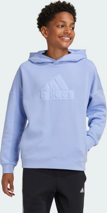 adidas Future Icons Logo Hoodie blue spark (Junior)