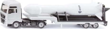 SIKU MAN Lkw mit ESA Rakete