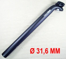 Ergotec Hook 31.6mm/400mm Sattelstütze schwarz