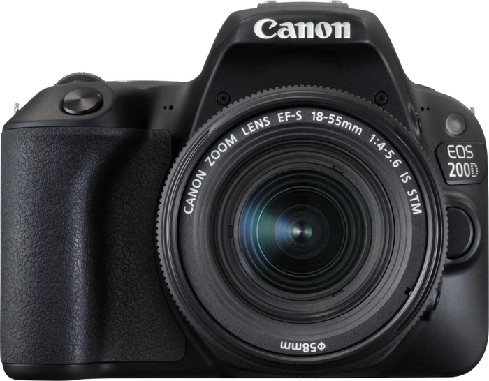 Canon EOS 200D schwarz mit Objektiv Fremdhersteller