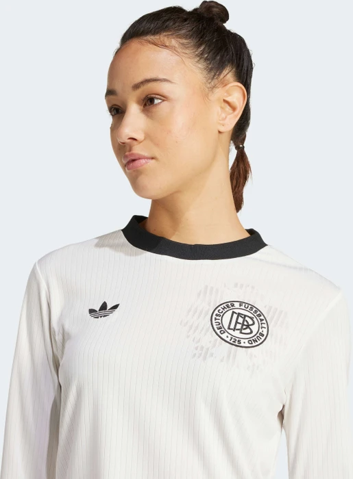 adidas Deutschland Anniversary Trikot langarm cloud white/black (Damen)