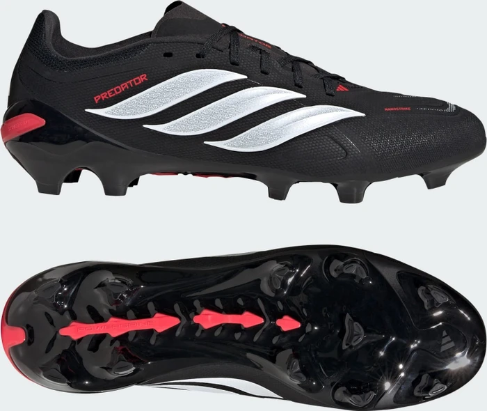 adidas Predator League FG core black/cloud white/lucid red (Herren)