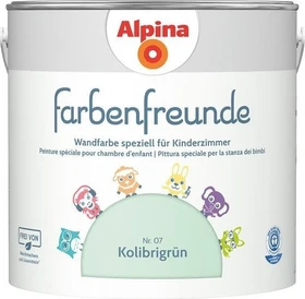 Alpina Farben Farbenfreunde Nr. 07 innen kolibrigrün, 2.5l